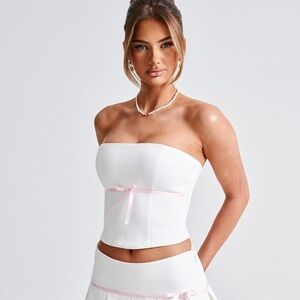 NWT Babyboo Fashion ANYA TOP - IVORY Size XS